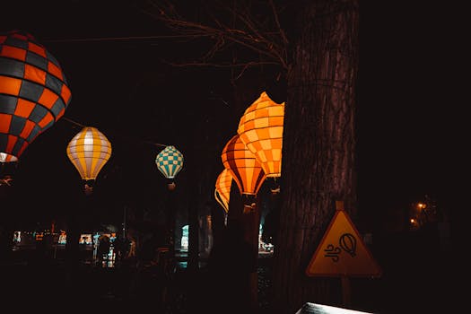 Světelné Instalace v Praze: Magie Nočního Umění pro Rodiny